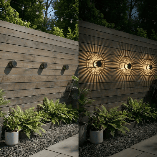 Decorative Solar Mandala Glow