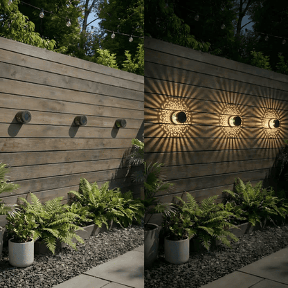 Decorative Solar Mandala Glow